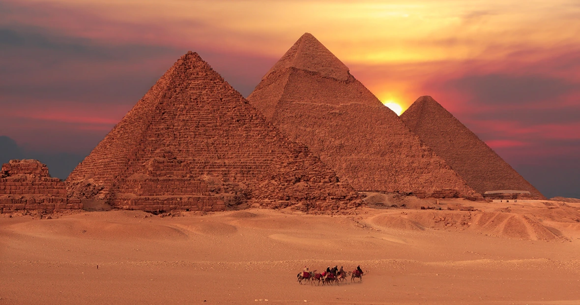 Visiter les pyramides de Gizeh