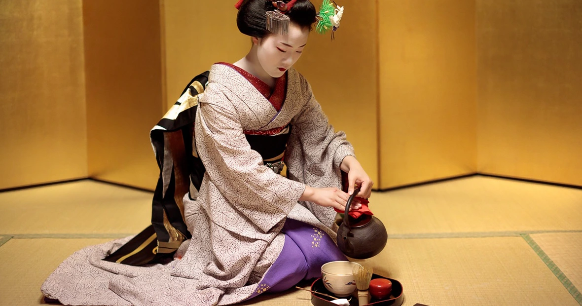 la ceremonie du the a Kyoto